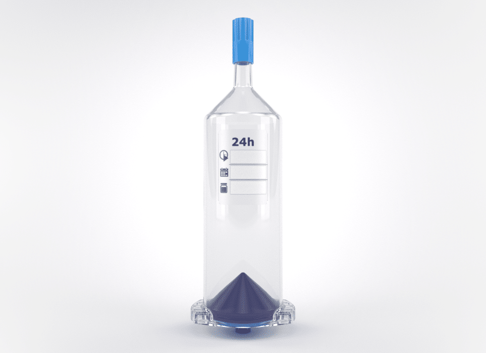 Day Safe Spritze 200ml, Verbrauchsmaterial für CT und MRT zur Mehrfachanwendung bis zu 24 Stunden