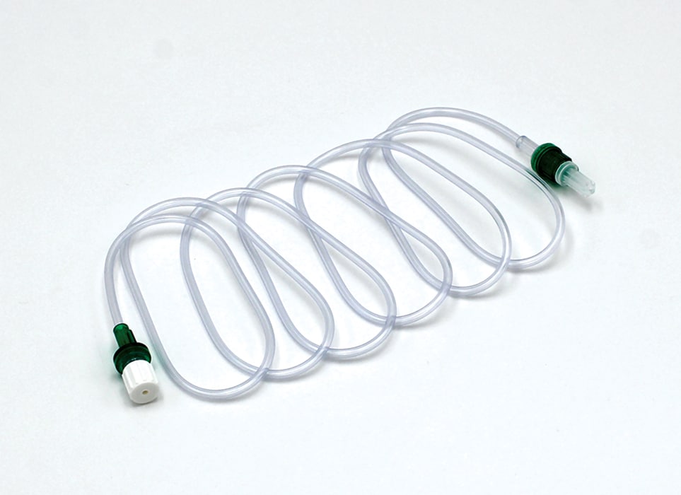 Patientenschlauch 150cm mit endständigen Ventilen, Verbrauchsmaterial für CT und MRT