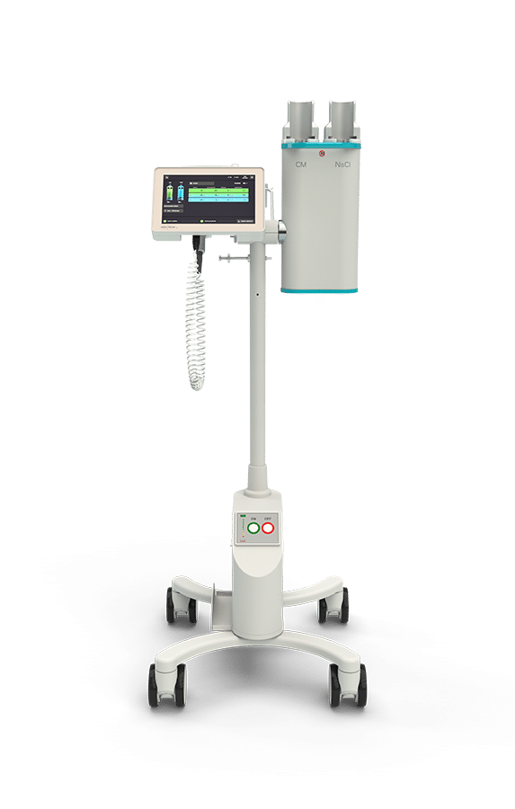 Accutron® CT-D Vision, der Doppelkolben-Kontrastmittelinjektor von vorne