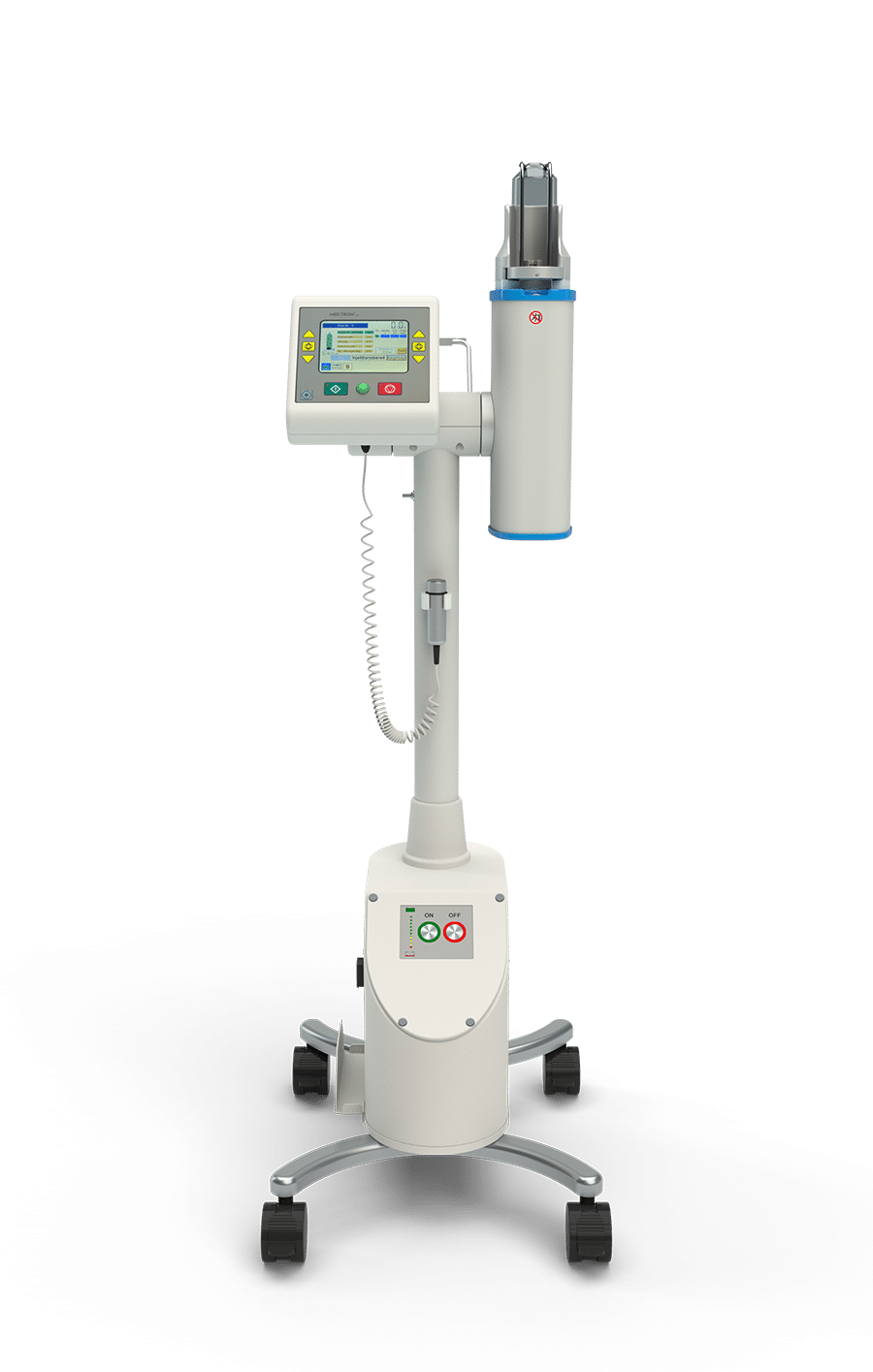 Accutron HP Singelkolben Kontrastmittelinjektor Angiographie front