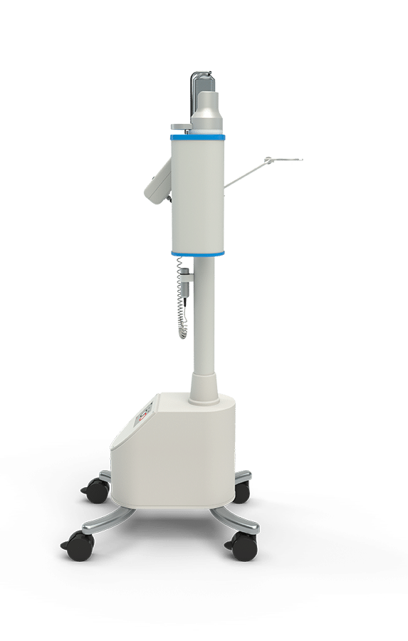 Accutron HP Singelkolben Kontrastmittelinjektor Angiographie left