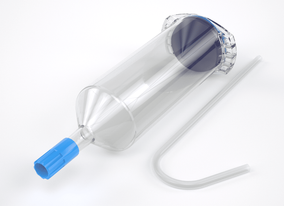 ELS 200ml Spritze (S), Verbrauchsmaterial zum Einmalgebrauch für MRT und CT