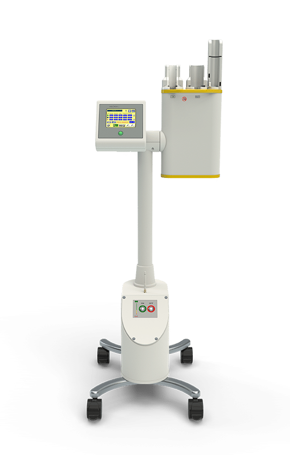 Accutron MR3 Doppelkolbeninjektor mit integrierter Infusionspumpe front