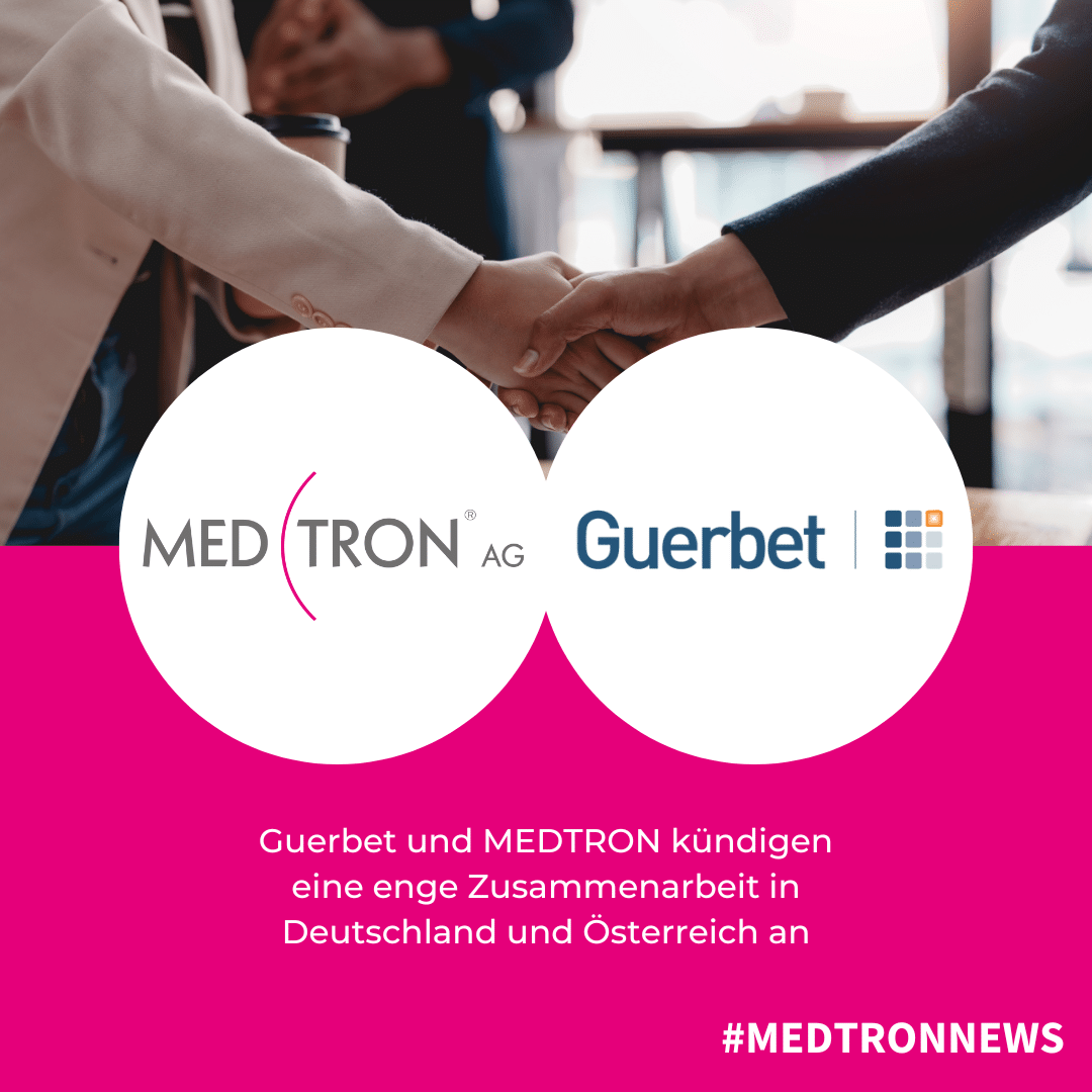 MEDTRON und Guerbet kündigen enge Zusammenarbeit an