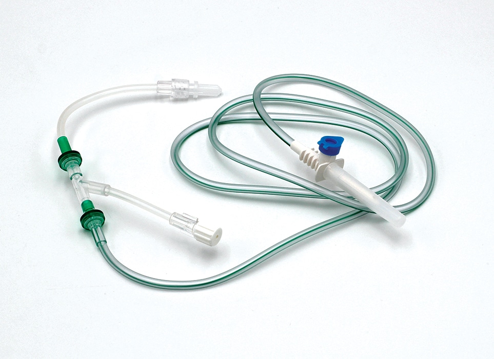 ES 223 Schlauchsystem mit Spike, Verbrauchsmaterial für Computertomographie (CT)