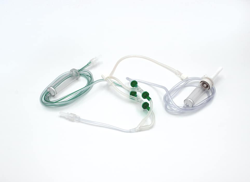 MRS 222 MR-Schlauchsystem mit Inline-Tropfkammer, Verbrauchsmaterial für CT und MRT