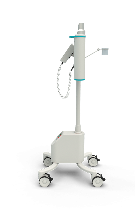 Accutron® CT-D Vision, der Doppelkolben-Kontrastmittelinjektor von links